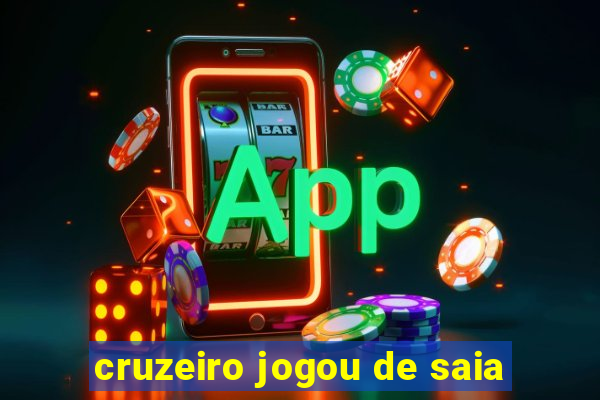 cruzeiro jogou de saia